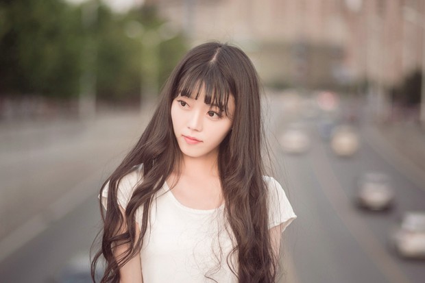 夏天清纯短裤可爱妹子