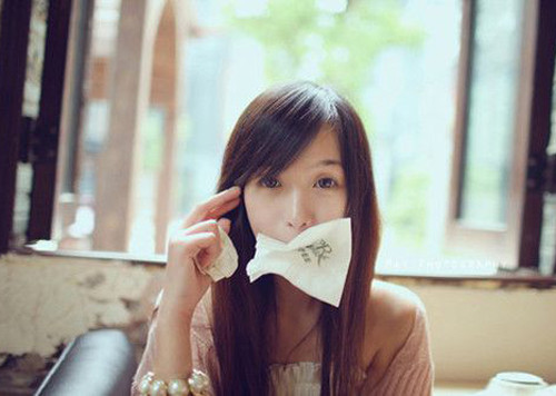 文艺小清新校园美女图片