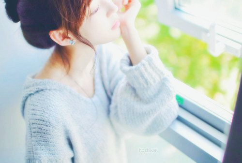 唯美小清新好看女生图片