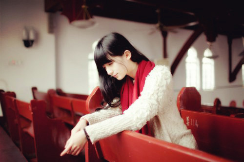 唯美小清新好看女生图片