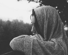 伤感系列黑白女生微信非主流头像