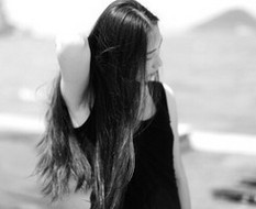 伤感系列黑白女生微信非主流头像