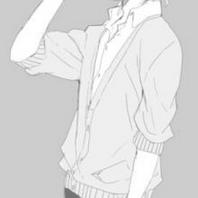 潮流个性动漫男生半身头像精选