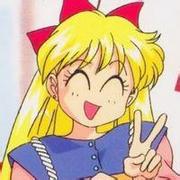 美美女战士动画美女经典表情头像图片