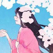 唯美素描古风动漫女孩头像赏析
