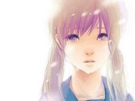 精选伤感流泪动漫女生头像大全