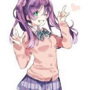 清纯可爱的制服动漫美女头像图片