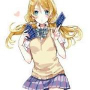 清纯可爱的制服动漫美女头像图片