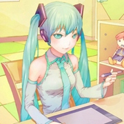 漂亮的初音未来唯美动漫美女头像图片