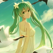 漂亮的初音未来唯美动漫美女头像图片
