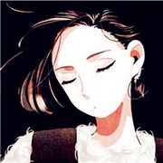 二次元动漫短发女孩qq简约头像图片