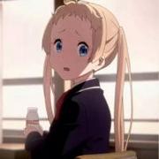 日系大眼呆萌美女动漫卡通头像