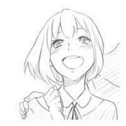 伤感系列卡通动漫黑白头像大全