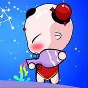十二星座之水瓶座卡通唯美头像