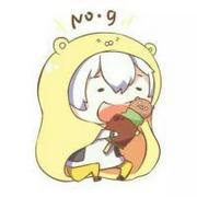 萌系Q版可爱卡通女孩干物妹小埋头像 