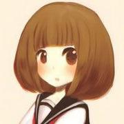 Q版大眼萌妹子卡通动漫头像图片 