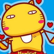 十二星座可爱卡通哈咪猫简约头像大全