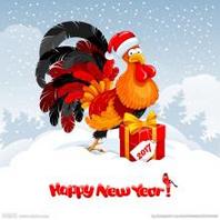 萌萌哒可爱卡通动物小鸡新年头像图片