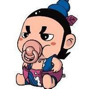 葫芦娃吃奶嘴qq卡通搞笑头像图片