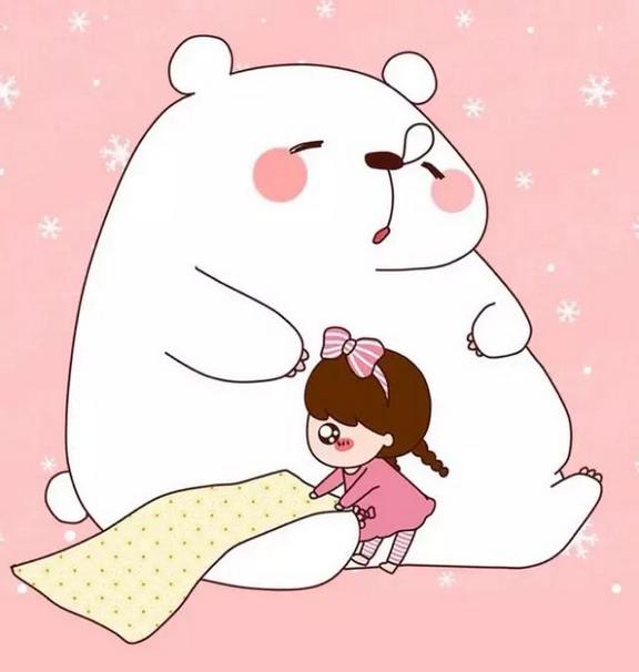 Q版清纯漂亮的大眼女生qq卡通头像