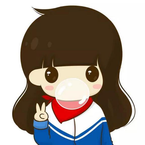 小清新卡通情侣可爱小孩qq头像图片