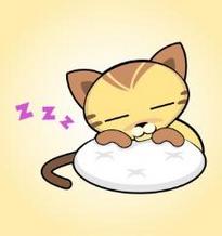 萌哒哒可爱的小猫咪卡通动物头像图片