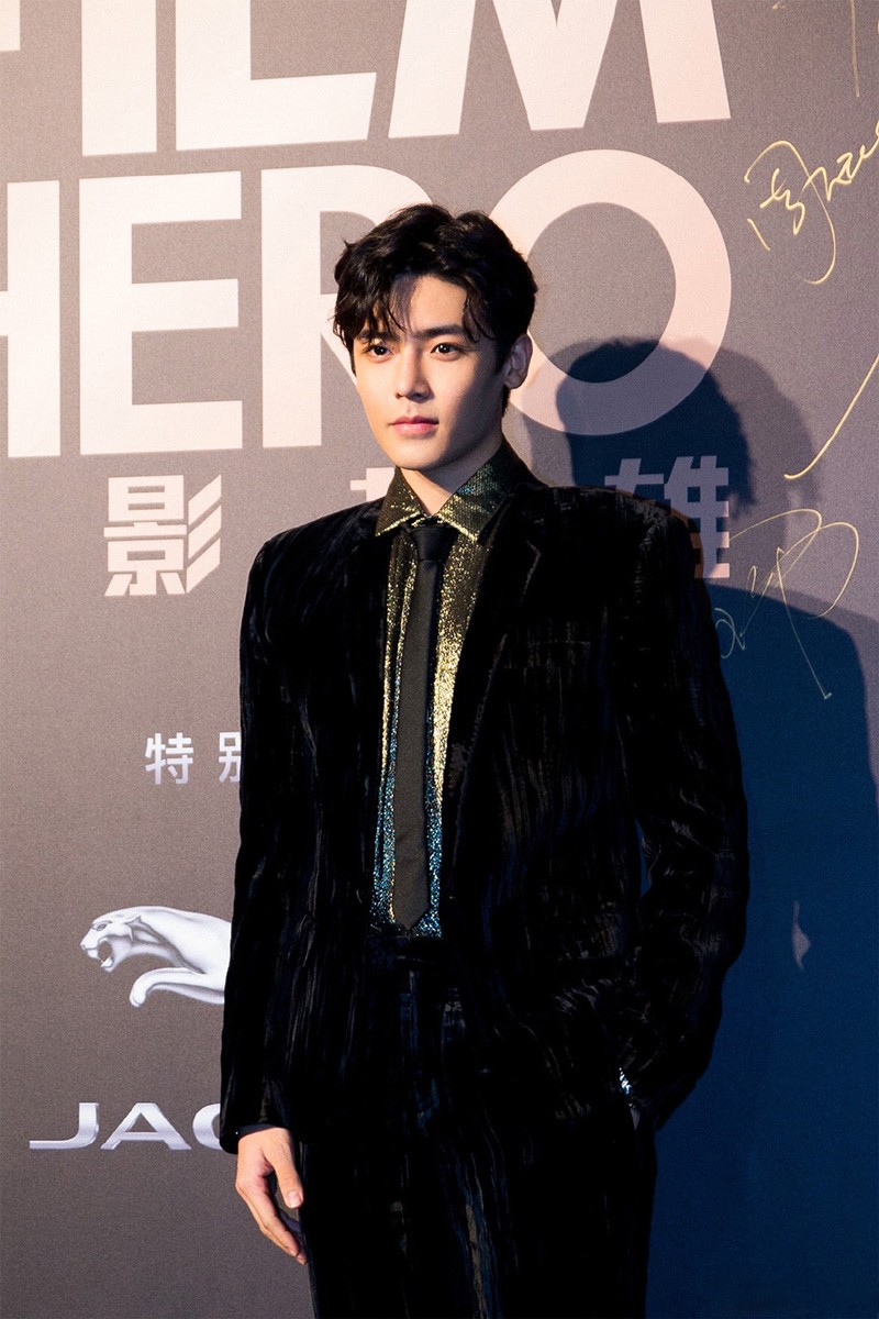 演员侯明昊12月最新活动照图片