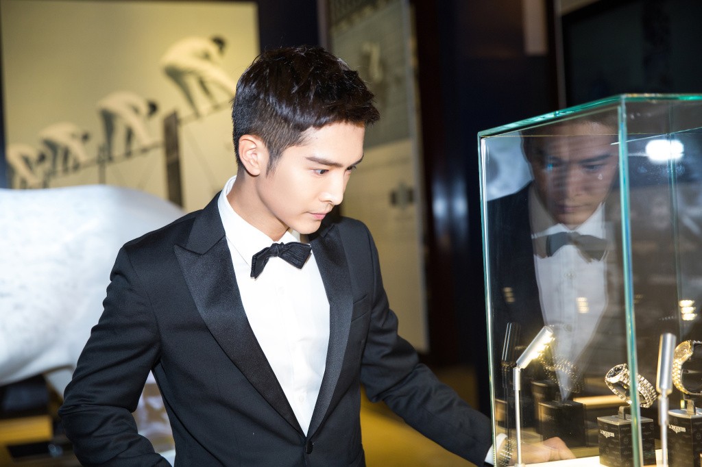 盛一伦浪琴活动照图片