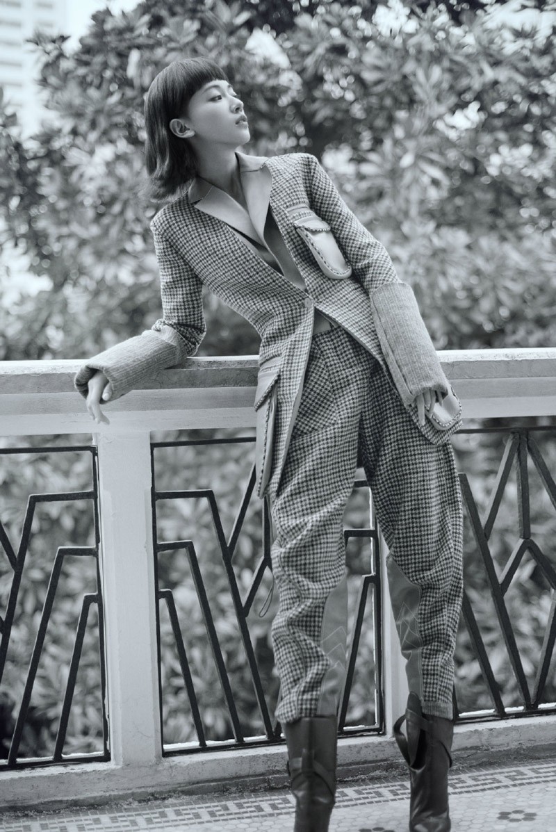 吴谨言图片 吴谨言红秀复古时尚图片