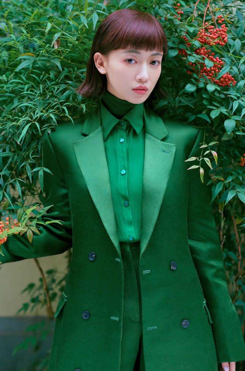 吴谨言图片 吴谨言红秀复古时尚图片