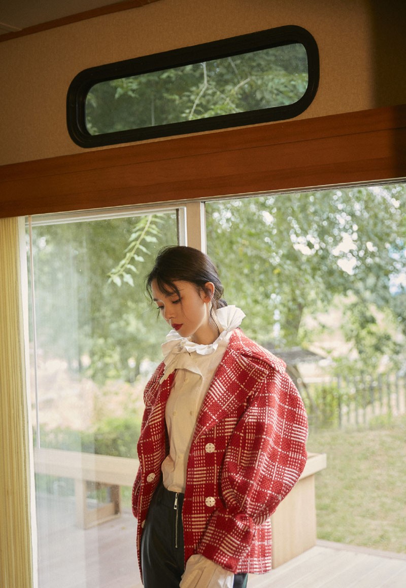 陈瑶图片 陈瑶时尚复古