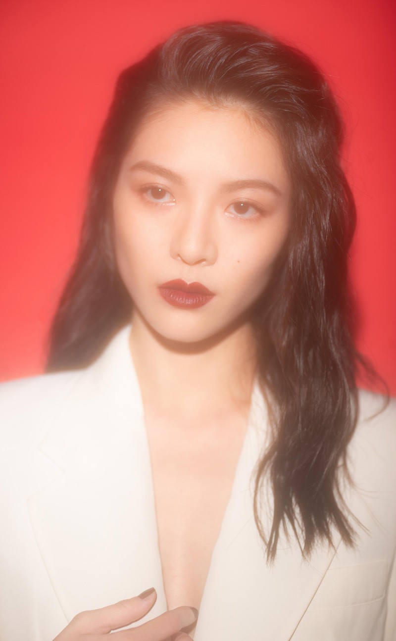 钟楚曦图片 钟楚曦御姐风时尚