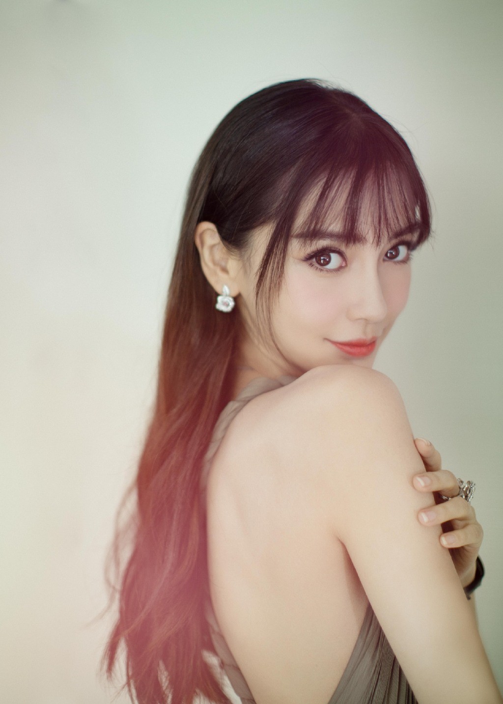 angelababy礼服长裙图片