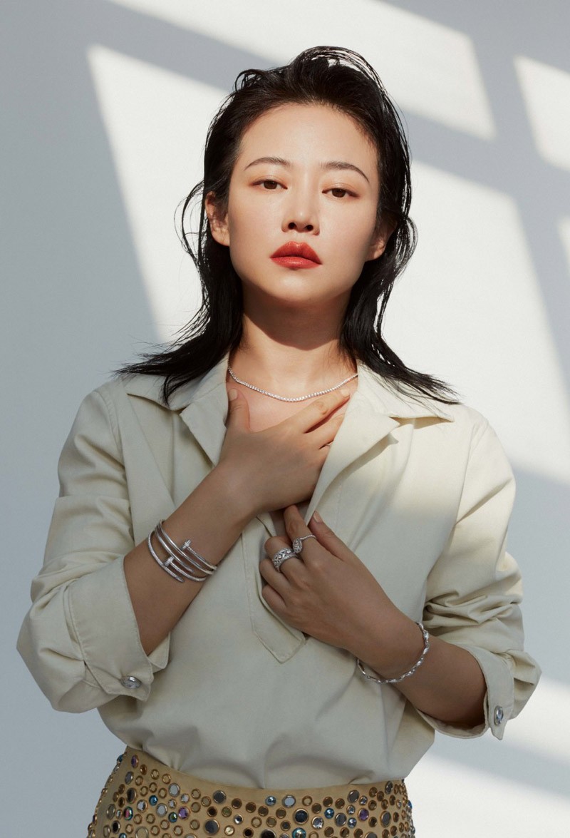 谭卓图片  谭卓时尚杂志