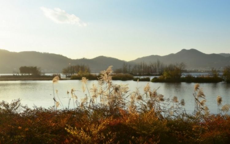 高原明珠滇池秀美风景图片