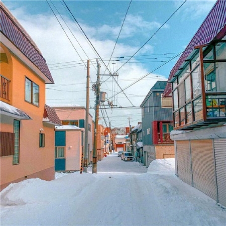 好看的大雪美景浪漫手机壁纸图片