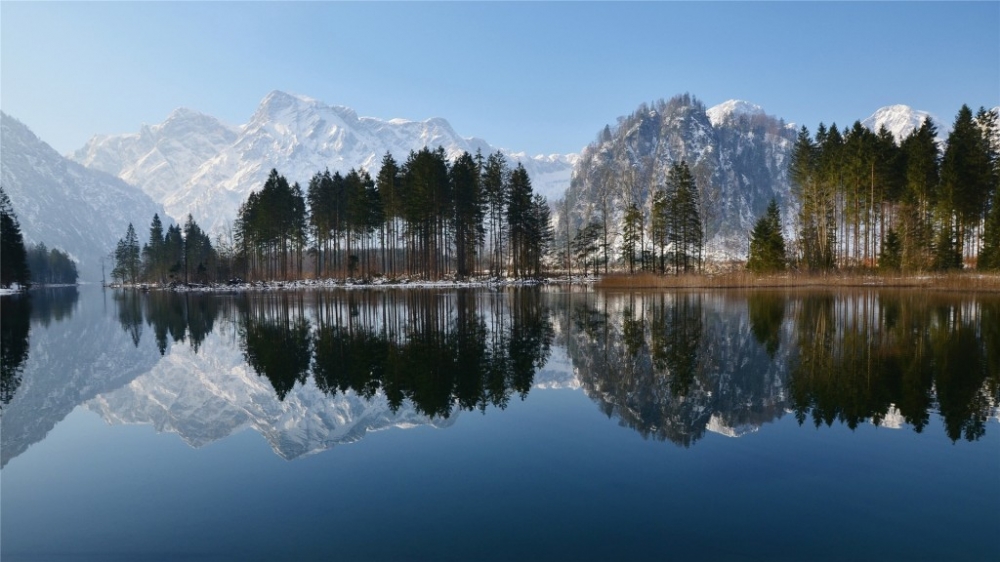 养眼秀丽的山川湖泊自然风景高清壁纸