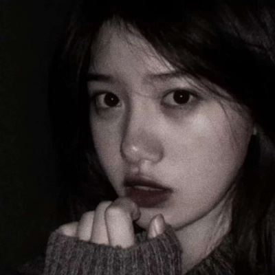 很丧的头像女 冷酷 黑暗丧风格女头像哭泣