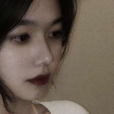 很丧的头像女 冷酷 黑暗丧风格女头像哭泣