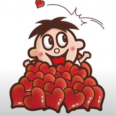 旺仔情侣头像一对的 旺仔情侣头像一男一女 一左一右