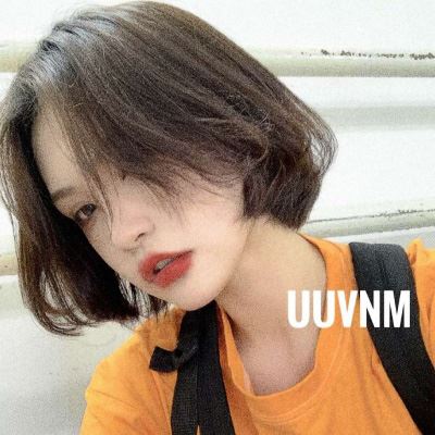 美女微信短发头像图片高清图片 短发美女图头像