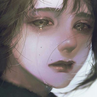 哭的图片女生伤心真人头像 图片头像哭泣女生