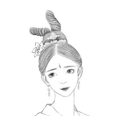 动漫头像女生霸气冷艳古风高清 二次元 漫画女孩头像冷酷美丽古风