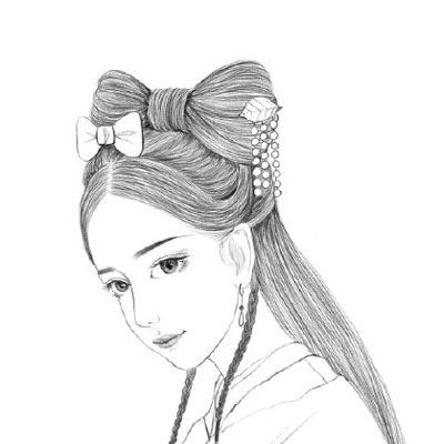 动漫头像女生霸气冷艳古风高清 二次元 漫画女孩头像冷酷美丽古风