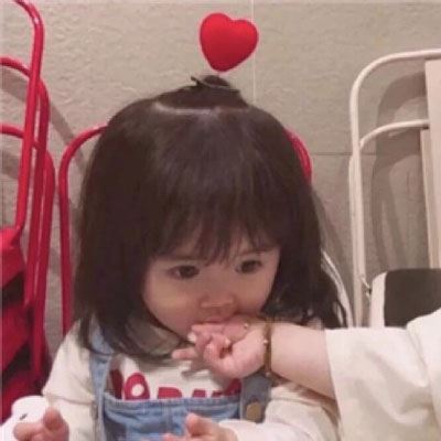 2022最新情侣头像一对个性小孩子真人 小孩头像情侣超萌的