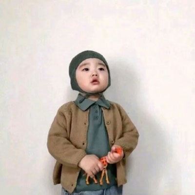 2022最新情侣头像一对个性小孩子真人 小孩头像情侣超萌的