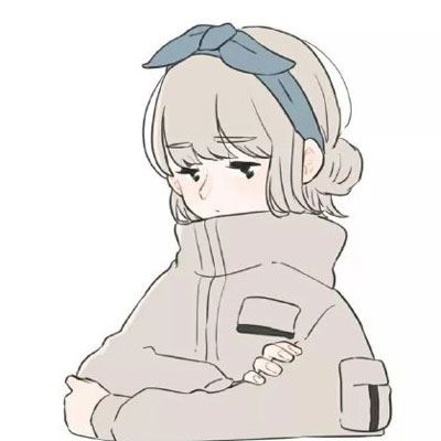 卡通动漫情侣头像一男一女个性高清图片 一男一女一人一张情侣头像动漫卡通