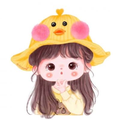 个性卡通娃娃头像图超萌手绘 头像个性萌小女孩卡通动漫手绘