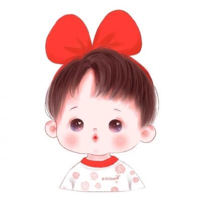 个性卡通娃娃头像图超萌手绘 头像个性萌小女孩卡通动漫手绘