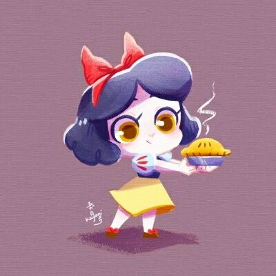 手绘公主头像图片 个性的手绘头像
